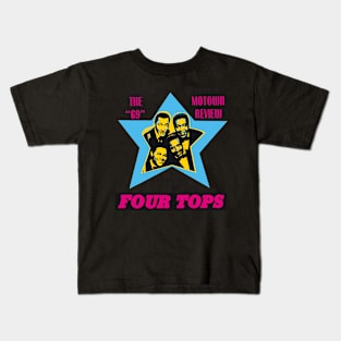 the four tops motown revue graphic Kids T-Shirt